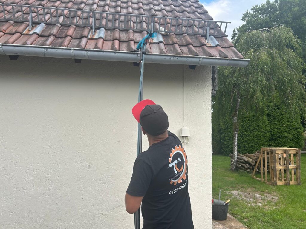 Dachrinnenreinigung